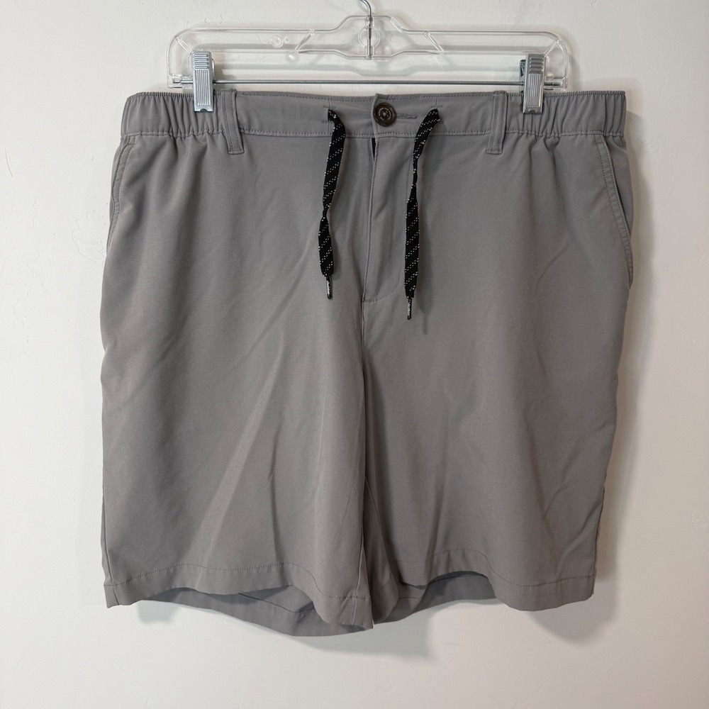 Chubbies Mens The Tahoes Shorts XL Grey Excellent 8" Stretch Hybrid Everyday